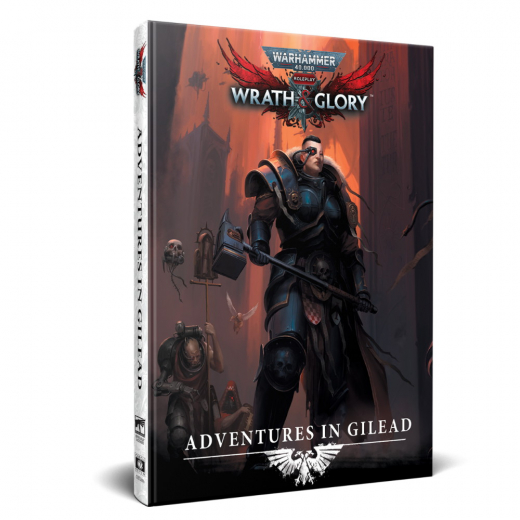 Warhammer 40,000 RPG: Wrath & Glory - Adventures in Gilead i gruppen SELSKABSSPIL / Rollespil / Warhammer 40K RPG: Wrath & Glory hos Spelexperten (CB72646)