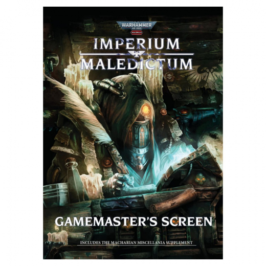 Warhammer 40,000 RPG: Imperium Maledictum - Gamemaster's Screen i gruppen SELSKABSSPIL / Rollespil hos Spelexperten (CB72702)