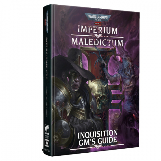 Warhammer 40,000 RPG: Imperium Maledictum - Inquisition GM's Guide i gruppen SELSKABSSPIL / Rollespil / Warhammer 40K RPG: Imperium Maledictum hos Spelexperten (CB72708)