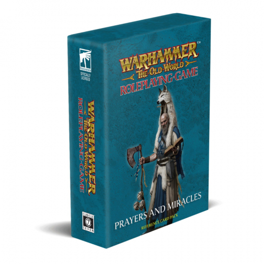 Warhammer: The Old World RPG - Prayers & Miracles Card Deck i gruppen SELSKABSSPIL / Rollespil hos Spelexperten (CB72909)