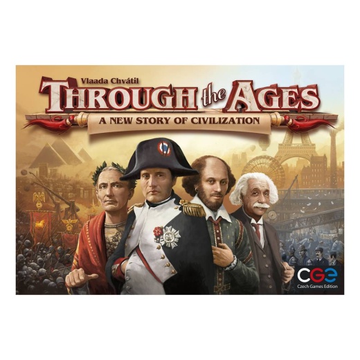 Through the Ages: A New Story of Civilization i gruppen SELSKABSSPIL / Strategispil hos Spelexperten (CGE00032)