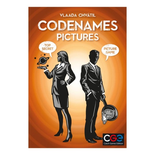 Codenames: Pictures (Eng.) i gruppen SELSKABSSPIL / Partyspil hos Spelexperten (CGE00036)