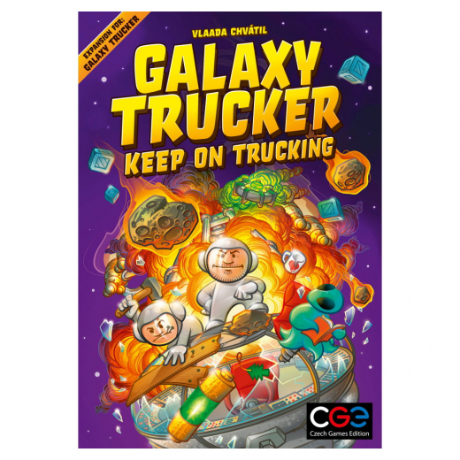 Galaxy Trucker: Keep on Trucking (Exp.) i gruppen SELSKABSSPIL / Udvidelser hos Spelexperten (CGE00064)
