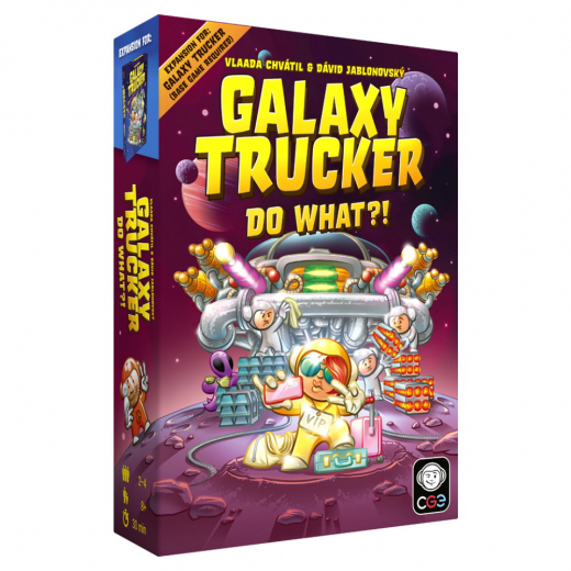 Galaxy Trucker: Do What?! (Exp.) i gruppen SELSKABSSPIL / Udvidelser hos Spelexperten (CGE00132)