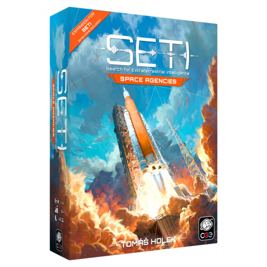 SETI: Space Agencies (Exp.) i gruppen SELSKABSSPIL / Udvidelser hos Spelexperten (CGE00134)
