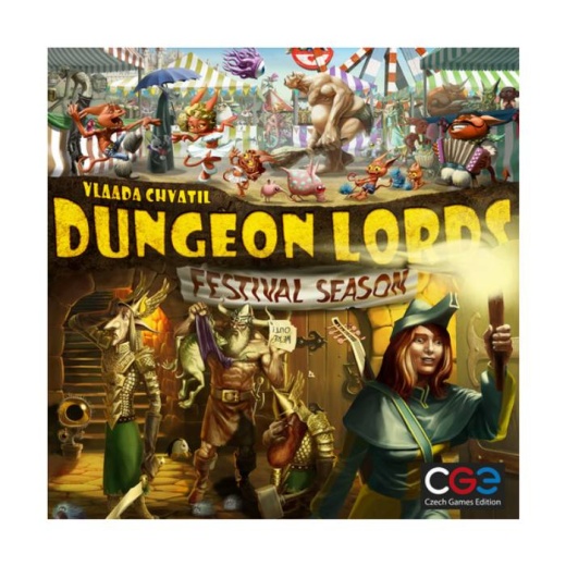 Dungeon Lords: Festival Season (Exp.) i gruppen SELSKABSSPIL / Udvidelser hos Spelexperten (CGE1014)