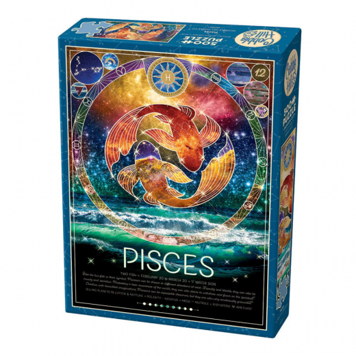 Cobble Hill Pisces 500 Brikker i gruppen PUSLESPIL / < 750 brikker hos Spelexperten (CH45022)