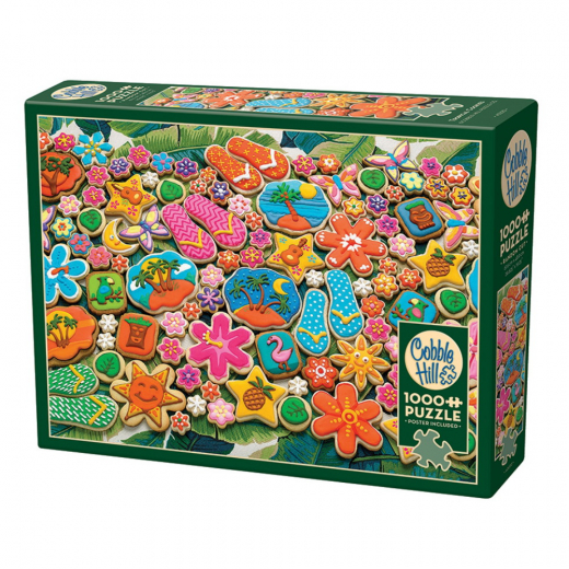 Cobble Hill Tropical Cookies 1000 Brikker i gruppen PUSLESPIL / 1000 brikker hos Spelexperten (CH80330)