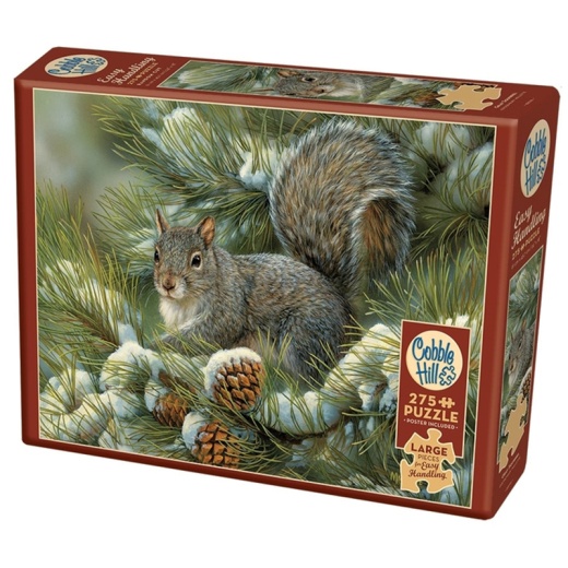 Cobble Hill Gray Squirrel 275 brikker i gruppen PUSLESPIL / < 750 brikker hos Spelexperten (CH88016)