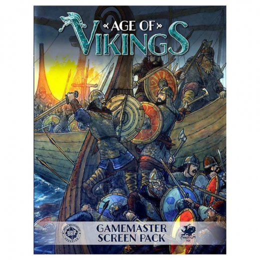 Age of Vikings RPG: Game Master Screen Pack i gruppen SELSKABSSPIL / Rollespil hos Spelexperten (CHA2041)