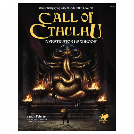 Call of Cthulhu RPG: Investigators Handbook i gruppen SELSKABSSPIL / Rollespil / Call of Cthulhu hos Spelexperten (CHA23136)