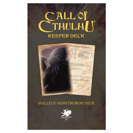Call of Cthulhu RPG: Keeper Deck - Malleus Monstrorum i gruppen SELSKABSSPIL / Rollespil / Call of Cthulhu hos Spelexperten (CHA23171)
