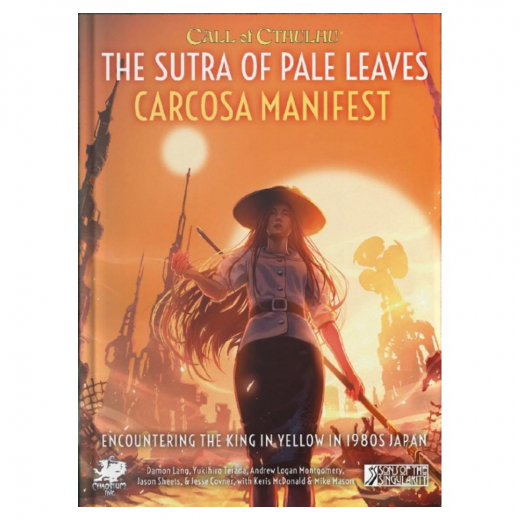 Call Of Cthulhu RPG: The Sutra of Pale Leaves - Carcosa Manifest i gruppen SELSKABSSPIL / Rollespil / Call of Cthulhu hos Spelexperten (CHA23189-H)