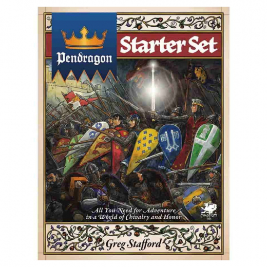 Pendragon RPG: Starter Set i gruppen SELSKABSSPIL / Rollespil hos Spelexperten (CHA2729-X)