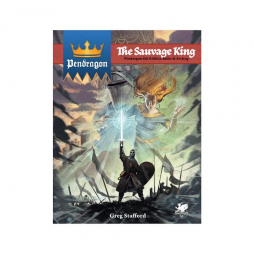 Pendragon RPG: The Sauvage King i gruppen SELSKABSSPIL / Rollespil hos Spelexperten (CHA2735-H)