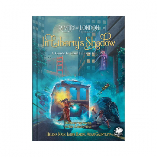 Rivers of London RPG: In Liberty's Shadow - A guide to case files in the USA i gruppen SELSKABSSPIL / Rollespil hos Spelexperten (CHA3204-H)
