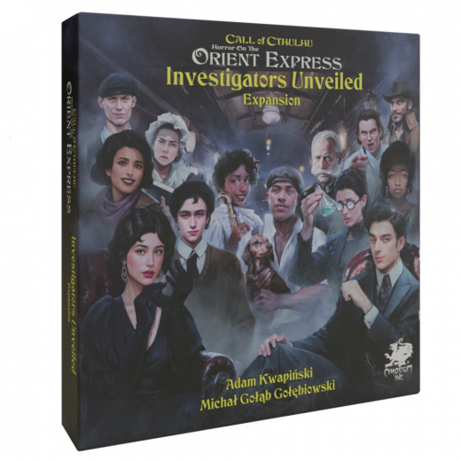 Horror on the Orient Express: Investigators Unveiled Expansion i gruppen SELSKABSSPIL / Udvidelser hos Spelexperten (CHA9001)