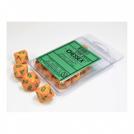 Dice Set D10 Speckled Lotus i gruppen SELSKABSSPIL / Tilbehør / Terninger & tilbehør hos Spelexperten (CHX25112)