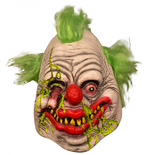 Latex Clown Mask Morvy i gruppen LEGETØJ / Maskerade / Masker hos Spelexperten (CLO-MOR)