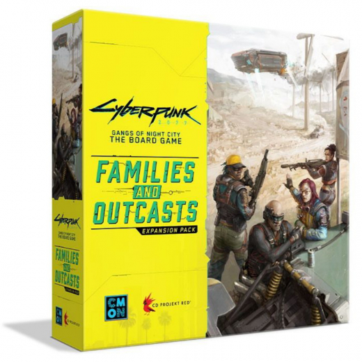 Cyberpunk 2077: Gangs of Night City - Families and Outcasts (Exp.) i gruppen SELSKABSSPIL / Udvidelser hos Spelexperten (CMNCPG002)