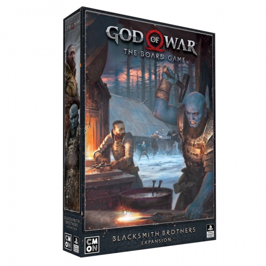 God of War: The Board Game - Blacksmith Brothers Expansion i gruppen SELSKABSSPIL / Udvidelser hos Spelexperten (CMNGWB002)