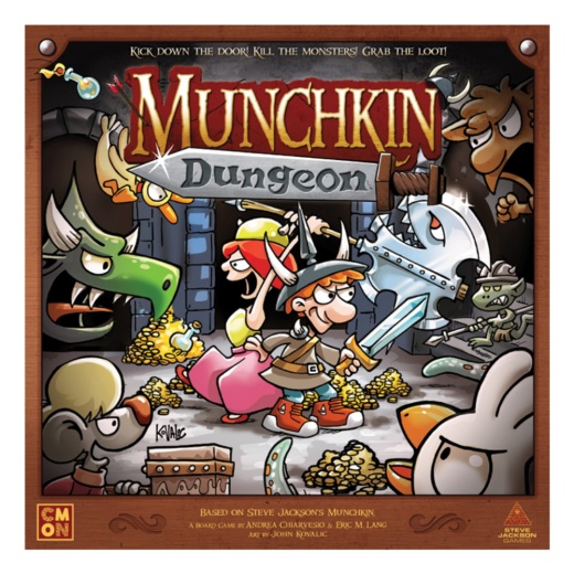 Munchkin Dungeon i gruppen SELSKABSSPIL / Strategispil hos Spelexperten (CMNMKD001)