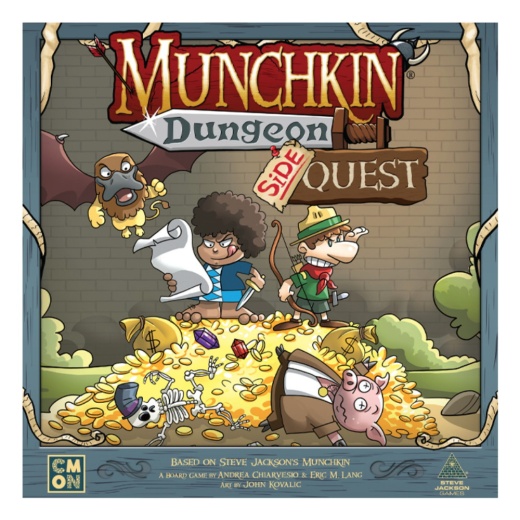 Munchkin Dungeon: Side Quests (Exp.) i gruppen SELSKABSSPIL / Udvidelser hos Spelexperten (CMNMKD002)