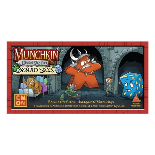 Munchkin Dungeon: Board Silly (Exp.) i gruppen SELSKABSSPIL / Udvidelser hos Spelexperten (CMNMKD004)