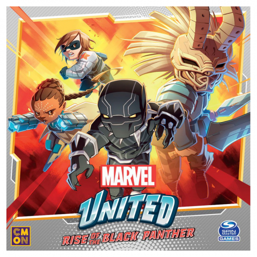 Marvel United: Rise of the Black Panther (Exp.) i gruppen SELSKABSSPIL / Udvidelser hos Spelexperten (CMNMUN002)