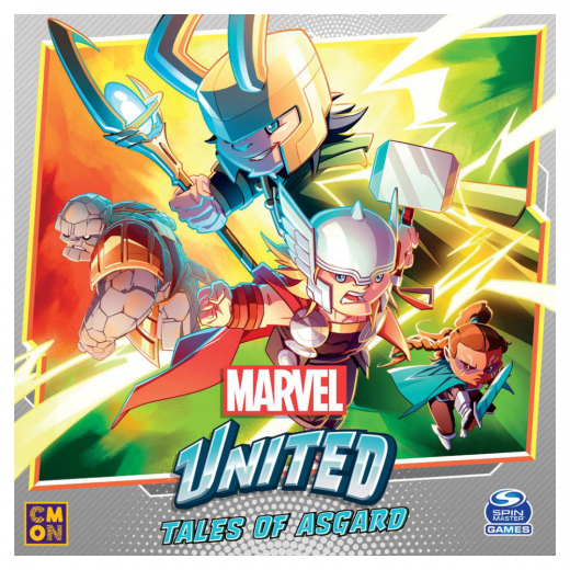 Marvel United: Tales of Asgard (Exp.) i gruppen SELSKABSSPIL / Udvidelser hos Spelexperten (CMNMUN004)