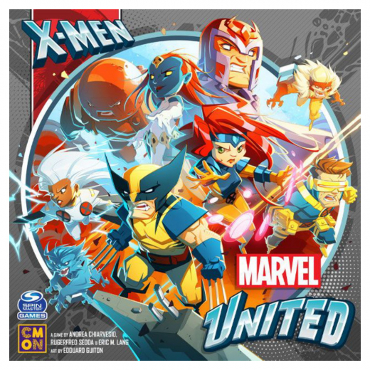 Marvel United: X-Men i gruppen SELSKABSSPIL / Strategispil hos Spelexperten (CMNMUN011)