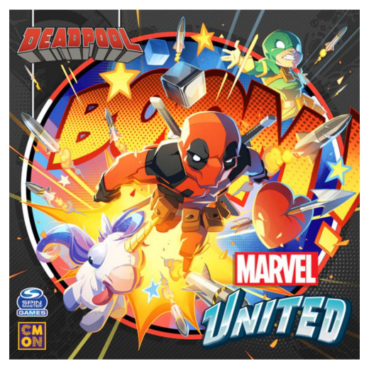 Marvel United: Deadpool (Exp.) i gruppen SELSKABSSPIL / Udvidelser hos Spelexperten (CMNMUN014)