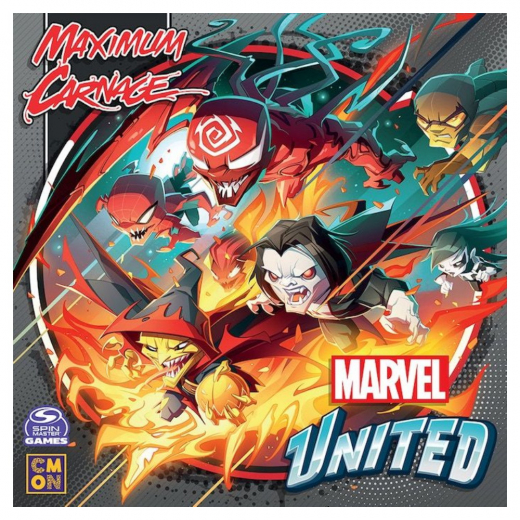 Marvel United: Maximum Carnage (Exp.) i gruppen SELSKABSSPIL / Udvidelser hos Spelexperten (CMNMUN018)