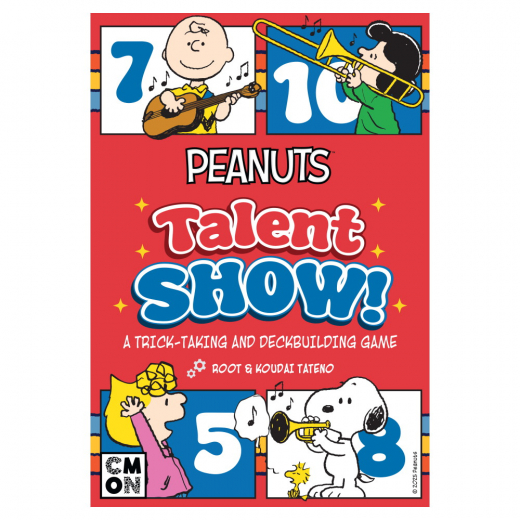 Peanuts Talent Show! i gruppen SELSKABSSPIL / Kortspil hos Spelexperten (CMNPEA001)