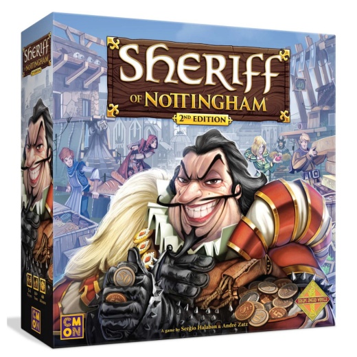 Sheriff of Nottingham (2nd Ed) i gruppen SELSKABSSPIL / Partyspil hos Spelexperten (CMNSHF003)