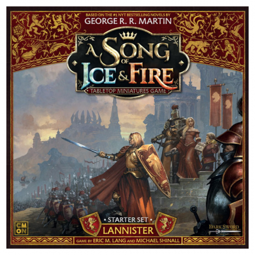 A Song of Ice & Fire: Miniatures Game - Lannister Starter Set i gruppen SELSKABSSPIL / Strategispil hos Spelexperten (CMNSIF001B)