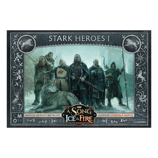 A Song of Ice & Fire: Tabletop Miniatures Game ? Stark Heroes #1 (Exp.) i gruppen SELSKABSSPIL / Udvidelser hos Spelexperten (CMNSIF109)