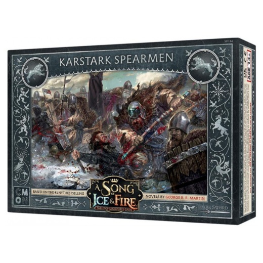 A Song of Ice & Fire: Tabletop Miniatures Game - Karstark Spearmen (Exp.) i gruppen SELSKABSSPIL / Udvidelser hos Spelexperten (CMNSIF114)