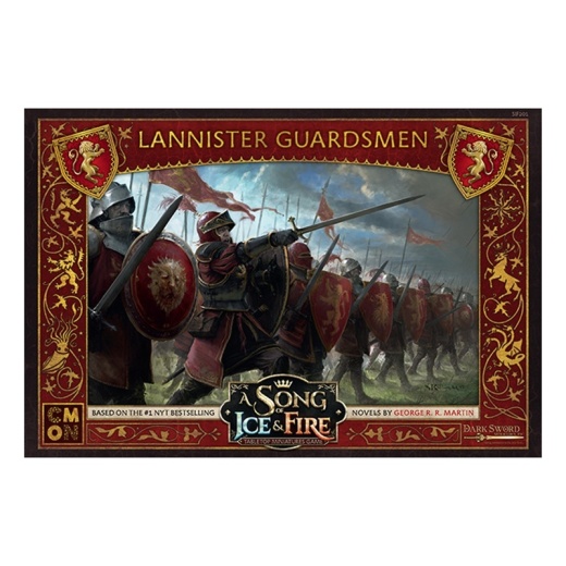 A Song of Ice & Fire: Tabletop Miniatures Game - Lannister Guardsmen (Exp.) i gruppen  hos Spelexperten (CMNSIF201)
