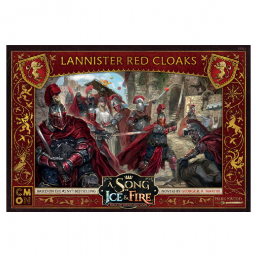 A Song of Ice & Fire: Miniatures Game - Lannister Red Cloaks (Exp.) i gruppen SELSKABSSPIL / Udvidelser hos Spelexperten (CMNSIF211)