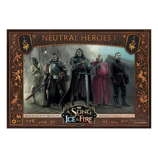 A Song of Ice & Fire: Tabletop Miniatures Game - Neutral Heroes #1 (Exp.) i gruppen SELSKABSSPIL / Udvidelser hos Spelexperten (CMNSIF505)