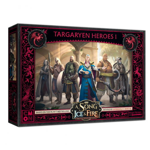 A Song of Ice & Fire: Miniatures Game - Targaryen Heroes I (Exp.) i gruppen SELSKABSSPIL / Udvidelser hos Spelexperten (CMNSIF609)