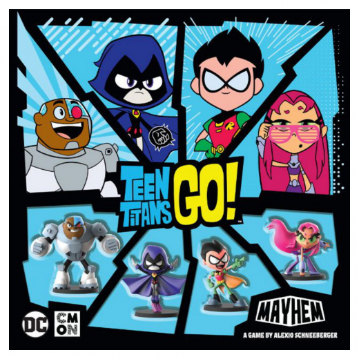 Teen Titans GO! Mayhem i gruppen SELSKABSSPIL / Familiespil hos Spelexperten (CMNTTG001)