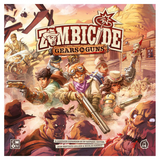 Zombicide: Undead or Alive - Gears & Guns (Exp.) i gruppen SELSKABSSPIL / Udvidelser hos Spelexperten (CMNZCW002)