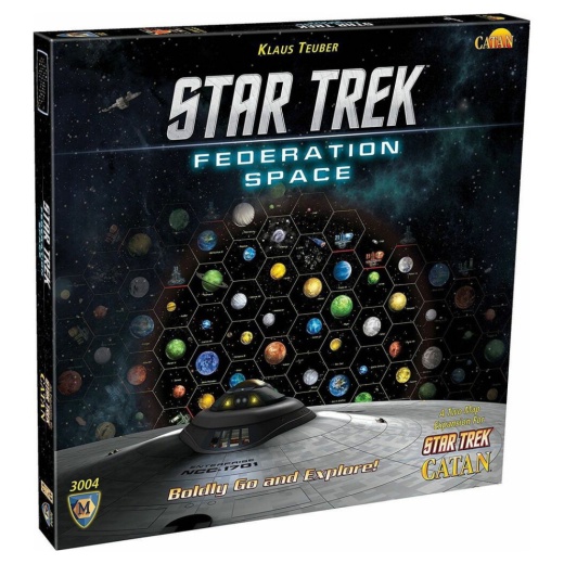 Star Trek: Catan - Federation Space (Exp.) i gruppen SELSKABSSPIL / Udvidelser hos Spelexperten (CN3004)