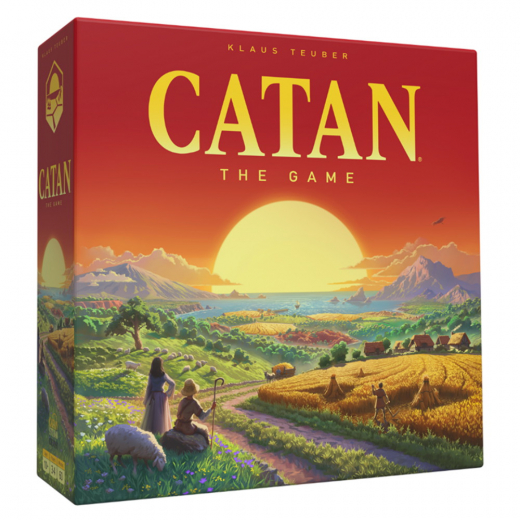 Catan: The Game (EN) i gruppen SELSKABSSPIL / Strategispil hos Spelexperten (CN3081)
