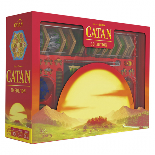 Catan 3D Edition (EN) i gruppen SELSKABSSPIL / Strategispil hos Spelexperten (CN3171)