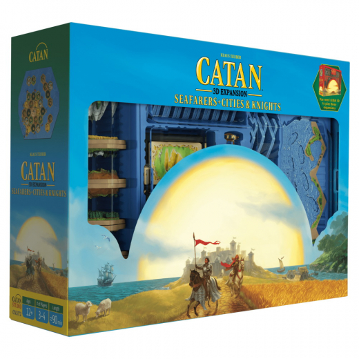 Catan 3D Edition: Seafarers + Cities & Knights (Exp.) (EN) i gruppen  hos Spelexperten (CN3172)