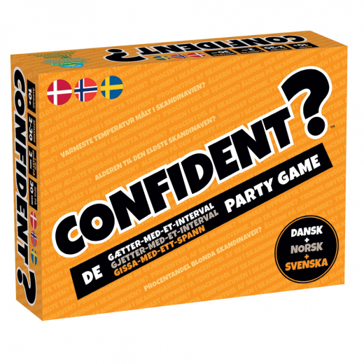 Confident? (DK) i gruppen SELSKABSSPIL / Partyspil hos Spelexperten (CON001)