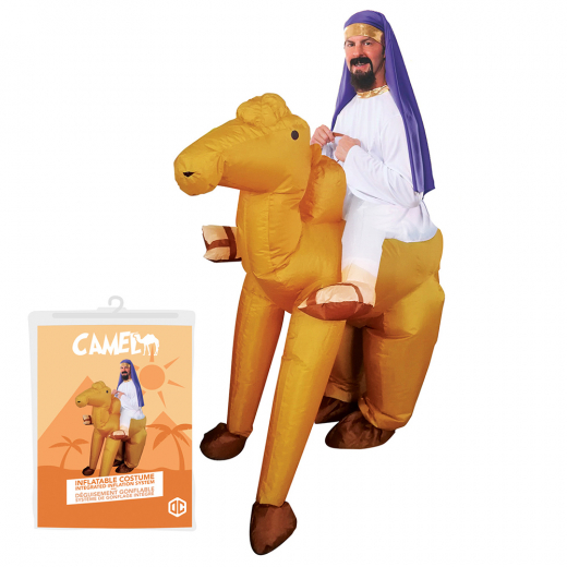 Oppustelig Camel kostume i gruppen LEGETØJ / Maskerade / Maskerade kostumer hos Spelexperten (COS-CAM)